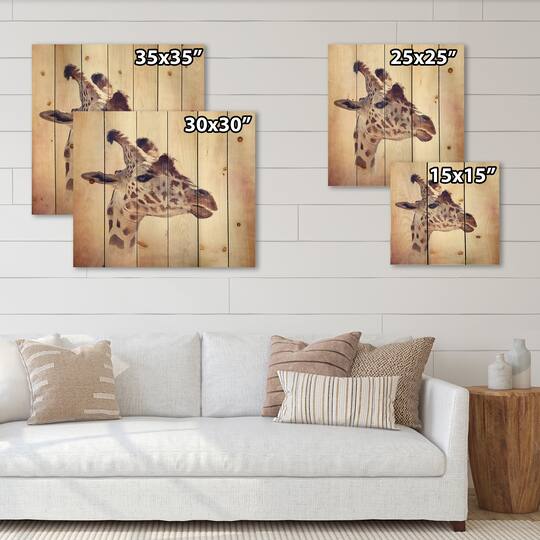 Designart - Portrait of A Giraffe III